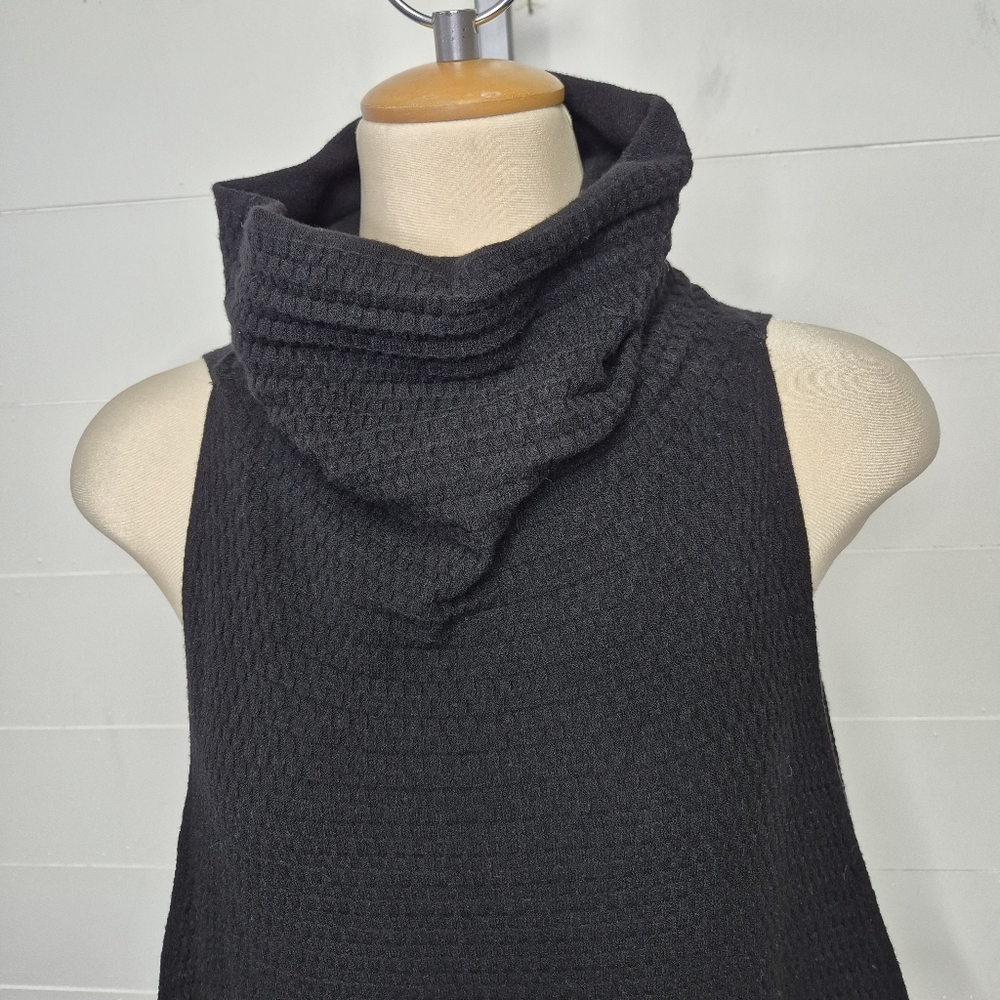 Sarah Pacini Black Cowl Neck Sweater - Picture 3 of 11